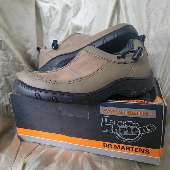 Dr.Martens slip on mens shoes size 9US NWT in Moss Green - Picture 1 of 8